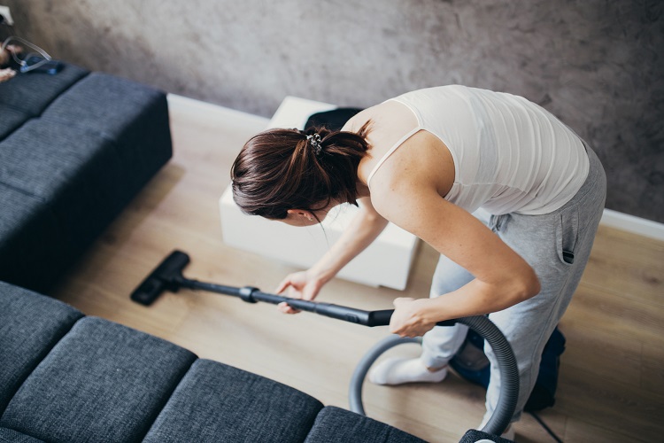Is vacuuming loud in an apartment?