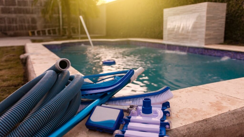 how to vacuum a pool with a sand filter