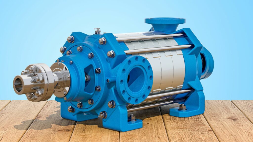 a standard vacuum pump designed specifically for evacuation and dehydration can;