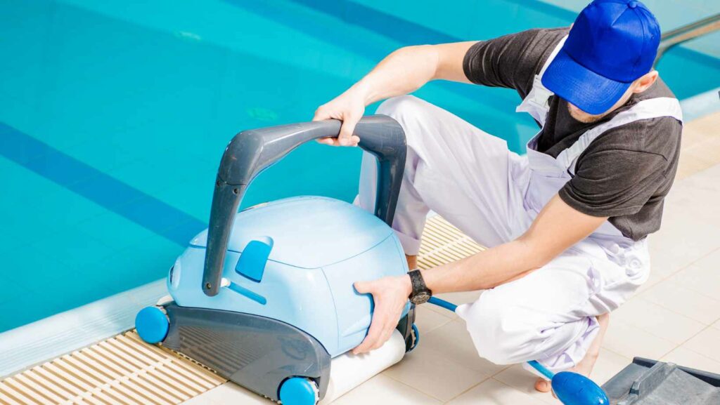 how to vacuum pool to waste